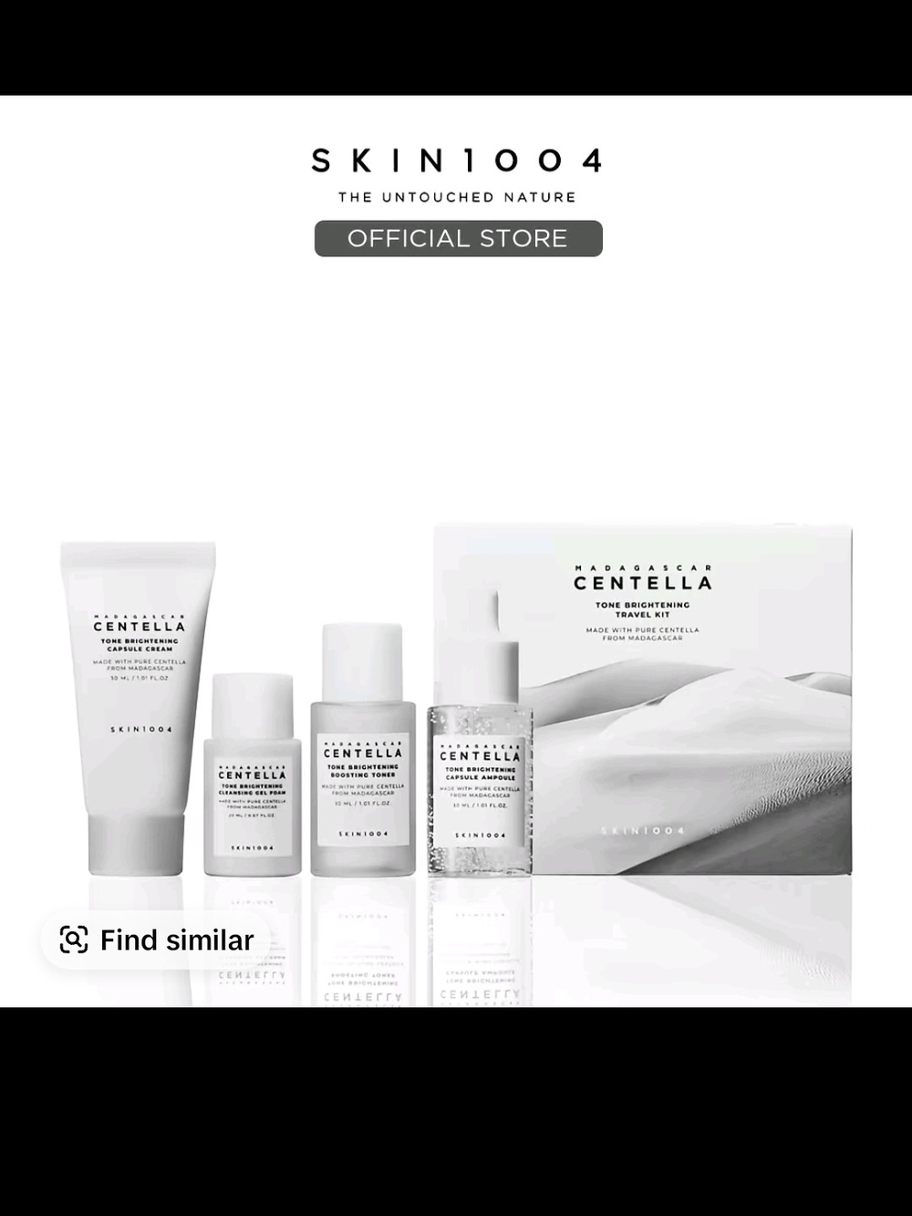 Madagascar Centella Tone Brightening Travel Kit - Skin 1004 Nwt